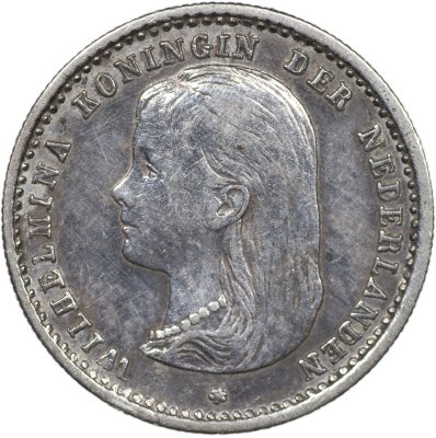 купить Нидерланды 10 центов 1892 [KM#116]