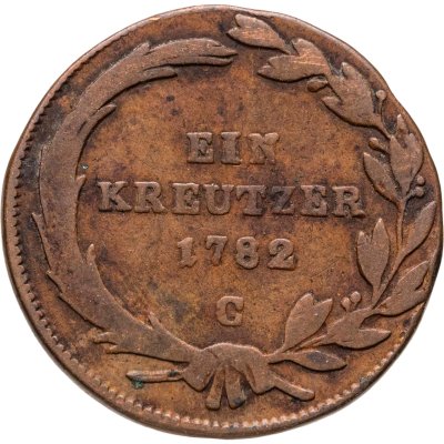 купить Австрия 1 крейцер 1782