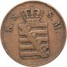 Купить Германия, Саксония 2 пфеннига 1856