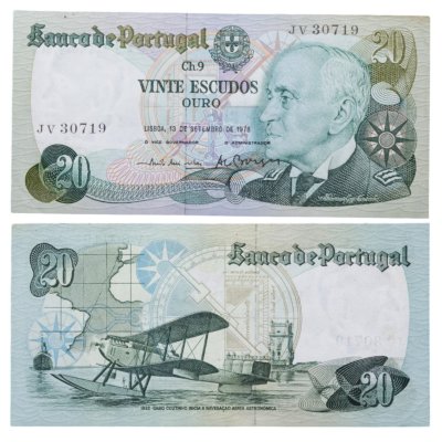 купить Португалия 20 эскудо 1978 год P-176a(5)