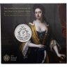 Купить Великобритания 5 фунтов (pounds) 2014 "300 лет со дня смерти Королевы Анны" в буклете