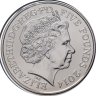 Купить Великобритания 5 фунтов (pounds) 2014 "300 лет со дня смерти Королевы Анны" в буклете