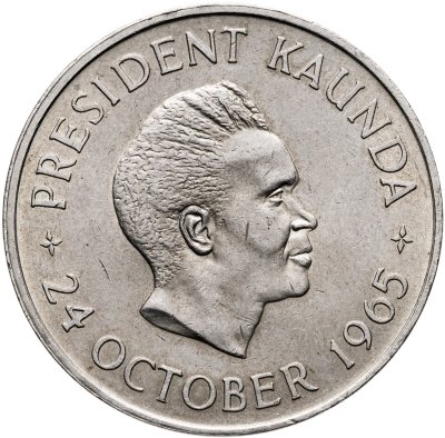купить Замбия 5 шиллингов (shillings) 1965 "Годовщина независимости"