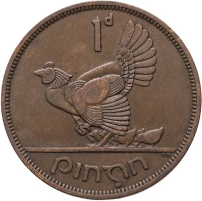 купить Ирландия 1 пенни (penny) 1952