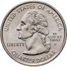 Купить США 25 центов (квотер, 1/4 доллара, quarter dollar) 2004 P Квотер штата Мичиган знак монетного двора: "P" - Филадельфия