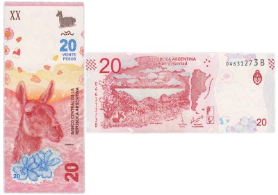 купить Аргентина 20 песо 2017 (Pick 361)