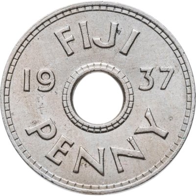 купить Фиджи 1 пенни (penny) 1937