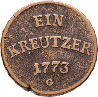 купить Германия, Ульм 1 крейцер 1773