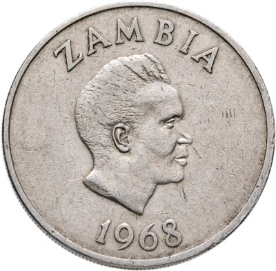 купить Замбия 20 нгве (ngwee) 1968