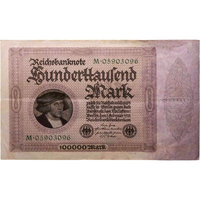 купить Германия 100000 марок 1923
