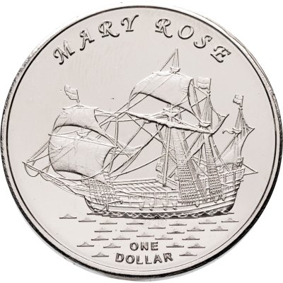 купить Кирибати, Остров Гилберта 1 доллар 2015 "Корабль Mary Rose"
