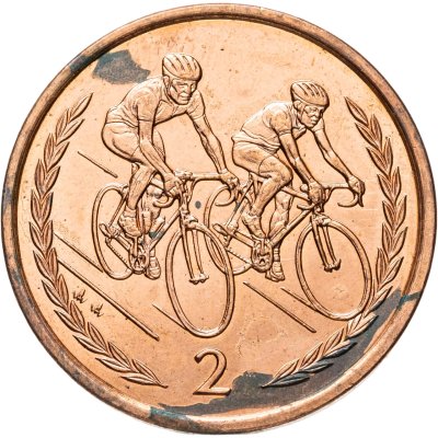купить Остров Мэн 2 пенса (pence) 1996