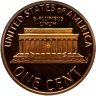 Купить США 1 цент (cent) 1980 Proof Мемориал Линкольна (Lincoln Memorial Cent) знак монетного двора "S" - Сан-Франциско