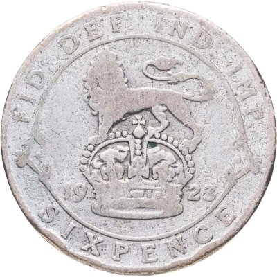 купить Великобритания 6 пенсов (pence) 1923