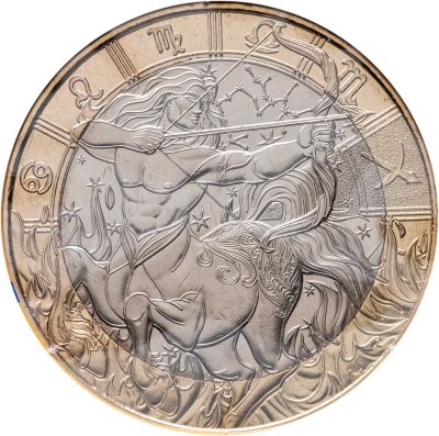 купить Франция 5 евро 2025 "Знаки зодиака - Стрелец"