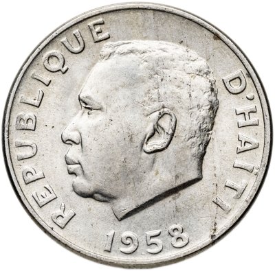купить Гаити 10 сантимов (centimes) 1958