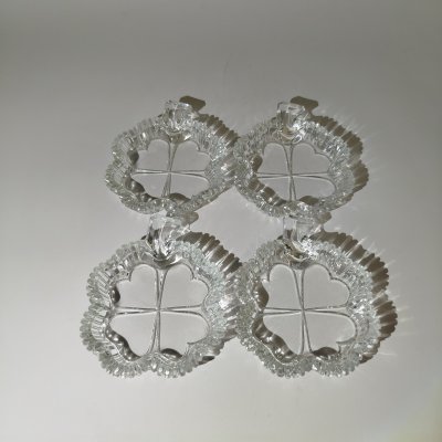 купить Набор из 4 розеток в виде клевера, стекло, СССР, 1970-1990 гг.