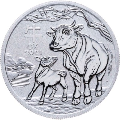 купить Австралия 50 центов 2021 «Бык»