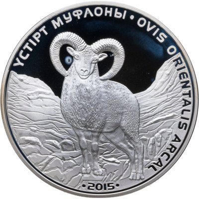 купить Казахстан 500 тенге 2015 "Красная книга - Устюртский Муфлон"