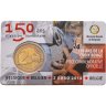 Купить Бельгия 2 евро 2014 "Красный Крест 150 лет" в коинскарте