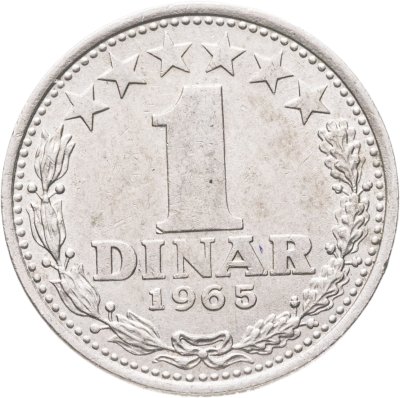 купить Югославия 1 динар 1965