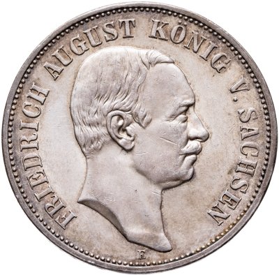 купить Германская империя, Саксония 5 марок (mark) 1914 E