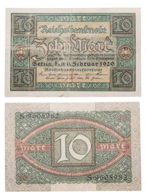 купить Германия 10 марок 1920