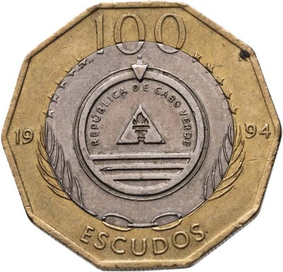 купить Кабо-Верде 100 эскудо (escudos) 1994 "Растения - aeonium gorgoneum"