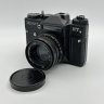Купить Фотоаппарат "Зенит-ЕТ" с объективом "Гелиос 44-3" в оригинальном кофре, металл, пластик, стекло, искусственная кожа, Белорусское оптико-механическое объединение (БелОМО), СССР, 1993 г.