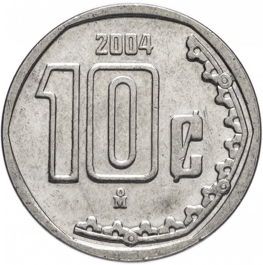 купить Мексика 10 сентаво 1992-2008