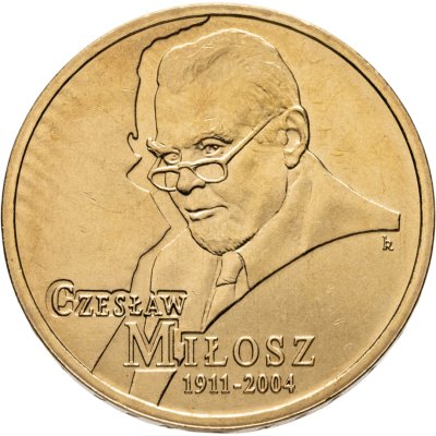 купить Польша 2 злотых 2011 "100 лет со дня рождения Чеслава Милоша"