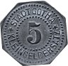 Купить Германия "Гота" 5 пфеннигов ND (1917) нотгельд