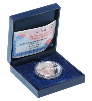 купить 5 песо (pesos) 2004 - XVIII Чемпионат мира по футболу в Германии 2006 Аргентина