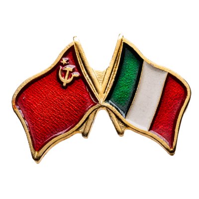 купить Знак "За мир и сотрудничество СССР и Италии"