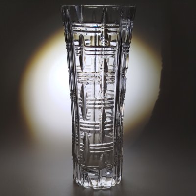 купить Ваза, украшенная рельефным декором, хрусталь, СССР, 1970-1990 гг.