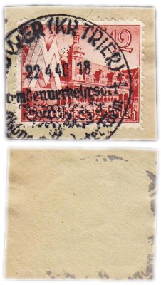 купить Германия, Третий Рейх 12 рейхспфеннигов 1940 "Лейпцигская весенняя ярмарка" Спецгашение