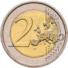Купить Ирландия 2 евро (euro) 2015 "30 лет флагу Европы"