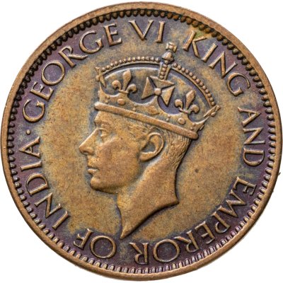 купить Цейлон 1 цент (cent) 1945