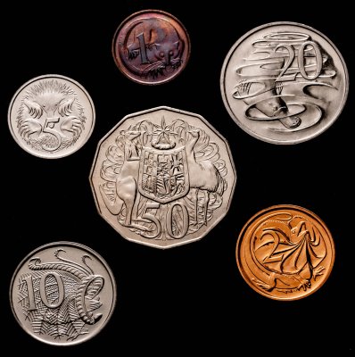 купить Австралия, набор из 5-ти монет 1981 года