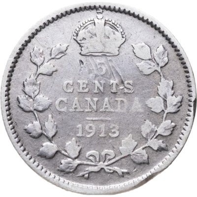 купить Канада 5 центов (cents) 1913
