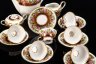 Купить Сервиз кофейный "Галантные сцены" на 6 персон (15 предметов), серия "Old Vienna" ("Старая Вена"), фарфор, деколь, золочение, Retsch & Co., Wunsiedel, Германия, 1953-1970 гг.