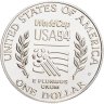 Купить США 1 доллар 1994 S Proof "Чемпионат мира по футболу 1994 года" в капсуле