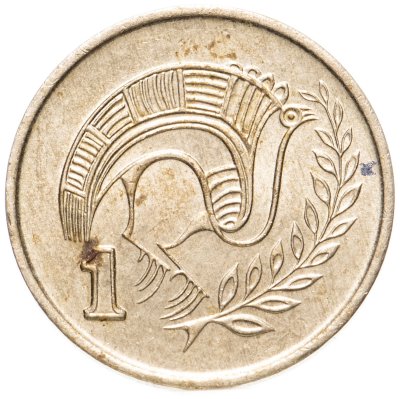 купить Кипр 1 цент (cent) 1993