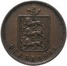 Купить Гернси 4 дубля (doubles) 1858