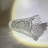 Купить Ваза с геометрическим резным декором, хрусталь, алмазная грань, СССР, 1970-1990 гг.