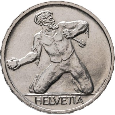 купить Швейцария 5 франков (francs) 1944 "500 лет Битве у Сент-Якоба"