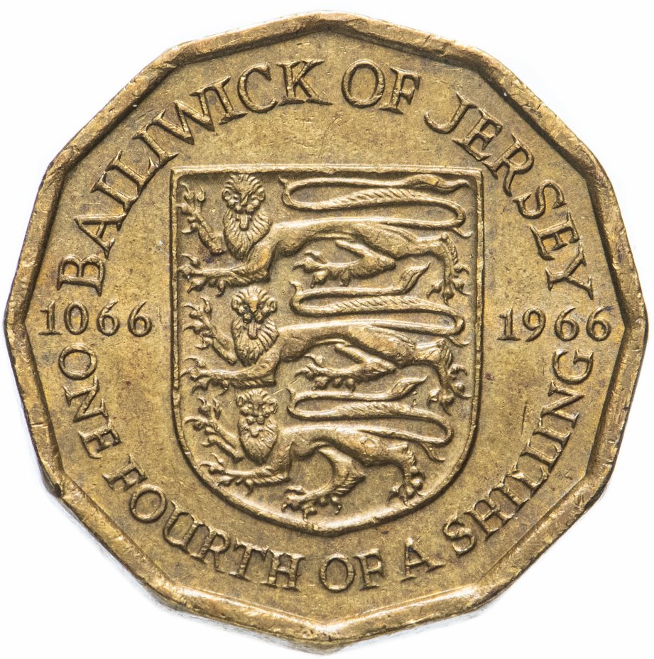купить Джерси 1/4 шиллинга (shilling) 1966 "900 лет битве при Гастингсе"