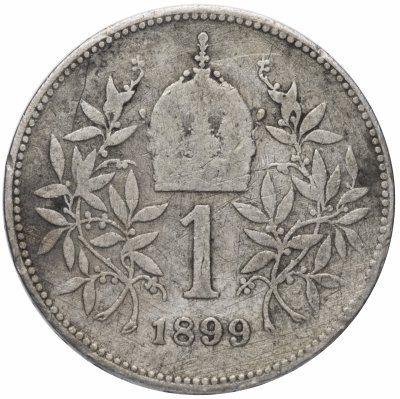 Купить Австро-Венгрия 1 крона 1899 (монета для Австрии)