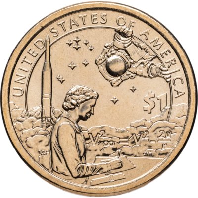 купить США 1 доллар (dollar) 2019 D "Коренные Американцы - Космическая Программа"
