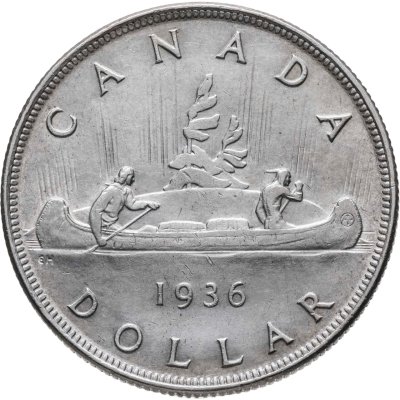 купить Канада 1 доллар (dollar) 1936